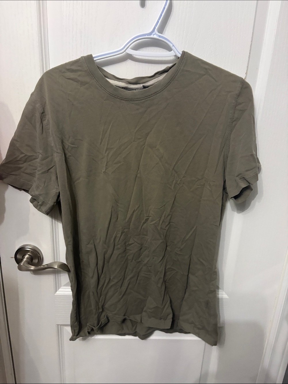 RW&CO. Olive Crew Neck Short Sleeve Tee